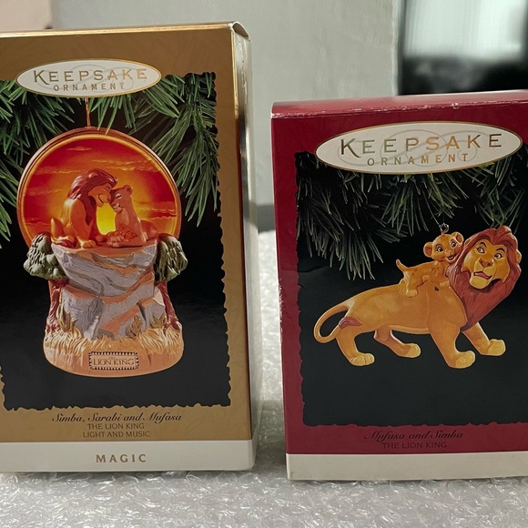Hallmark The Lion King Ornaments Bundle - Picture 6 of 6